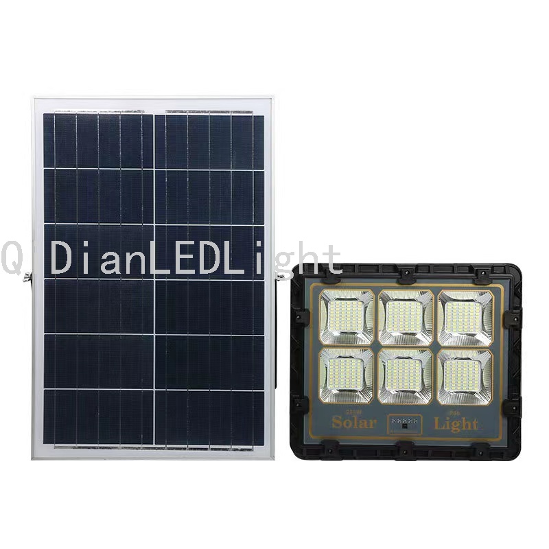 LED太阳能分体投光灯 太阳能家用户外投光灯庭院灯泛光灯