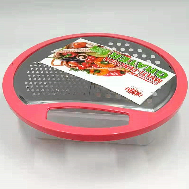 Best-selling household potato slicer, plastic and stainless steel vegetable cutter, radish grater and grater, kitchenware