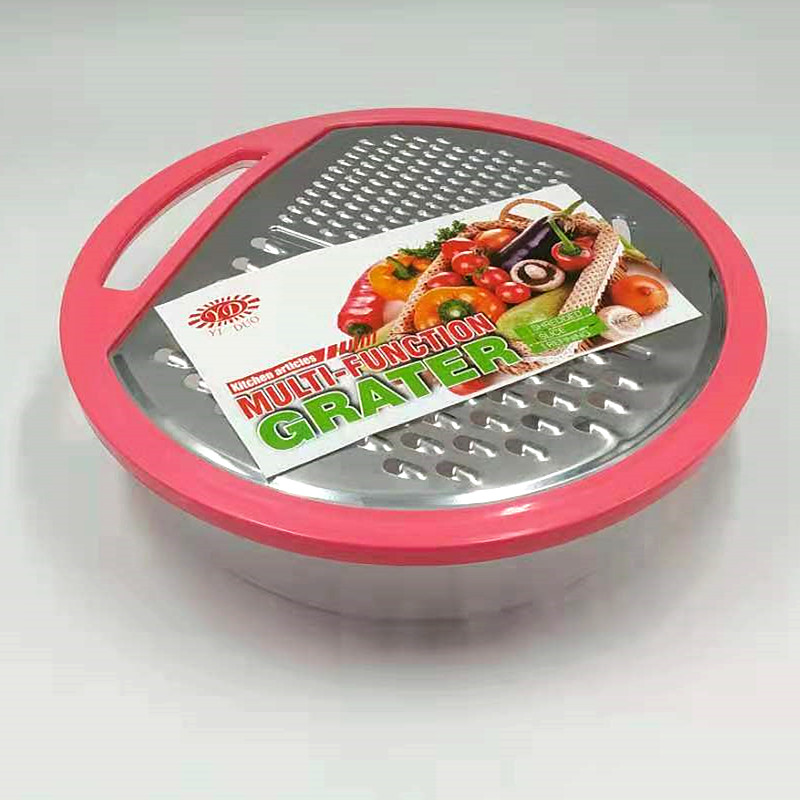 Best-selling household potato slicer, plastic and stainless steel vegetable cutter, radish grater and grater, kitchenware details Picture