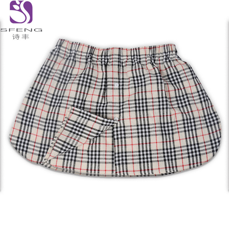 袜子地摊一件代发燕姐女士屁帘二代半身裙纽扣穿搭假搭配卫衣潮裤L XL码厂家批发一件代发