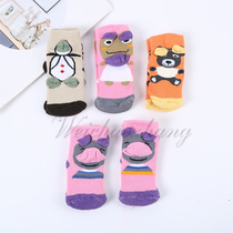 Manufacturers direct winter new children's socks small fresh cartoon figures in the tube socks color diversity