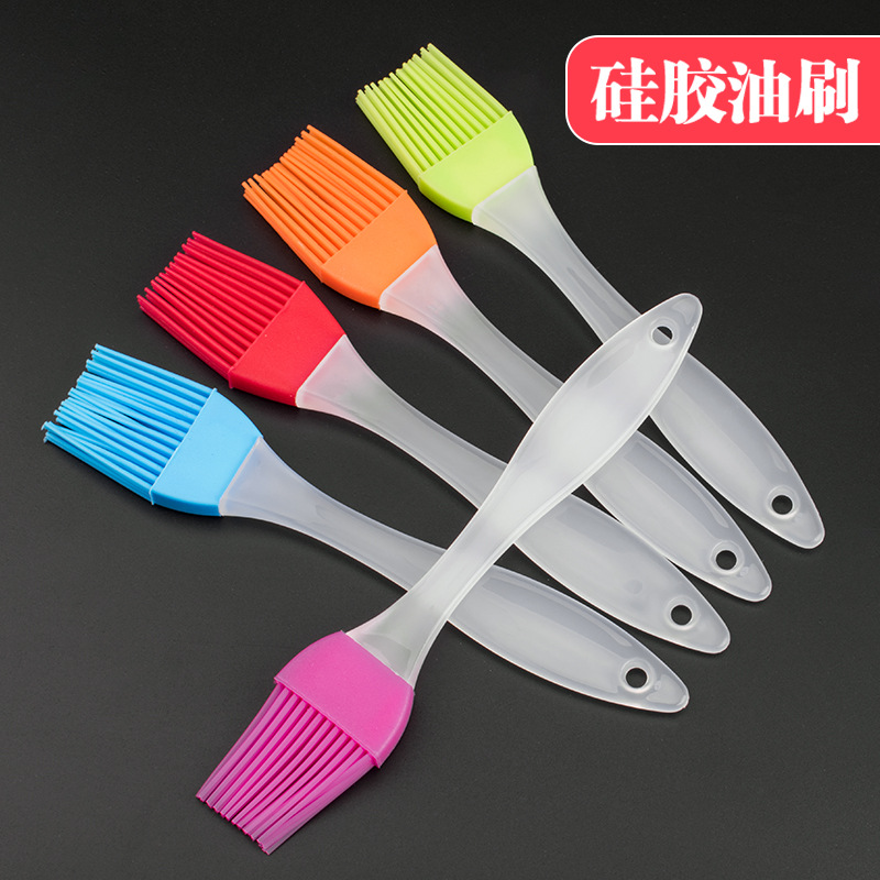 Baking tools silicone brush household barbecue brush cake grease brush silicone oil brush factory direct sales thumbnail