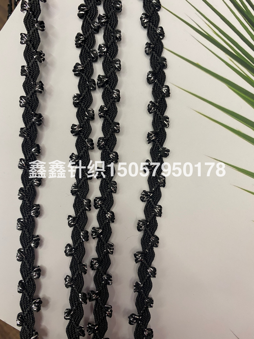 Direct sales from the manufacturer of spindle-woven webbing lace made of polyester material Application Scenario