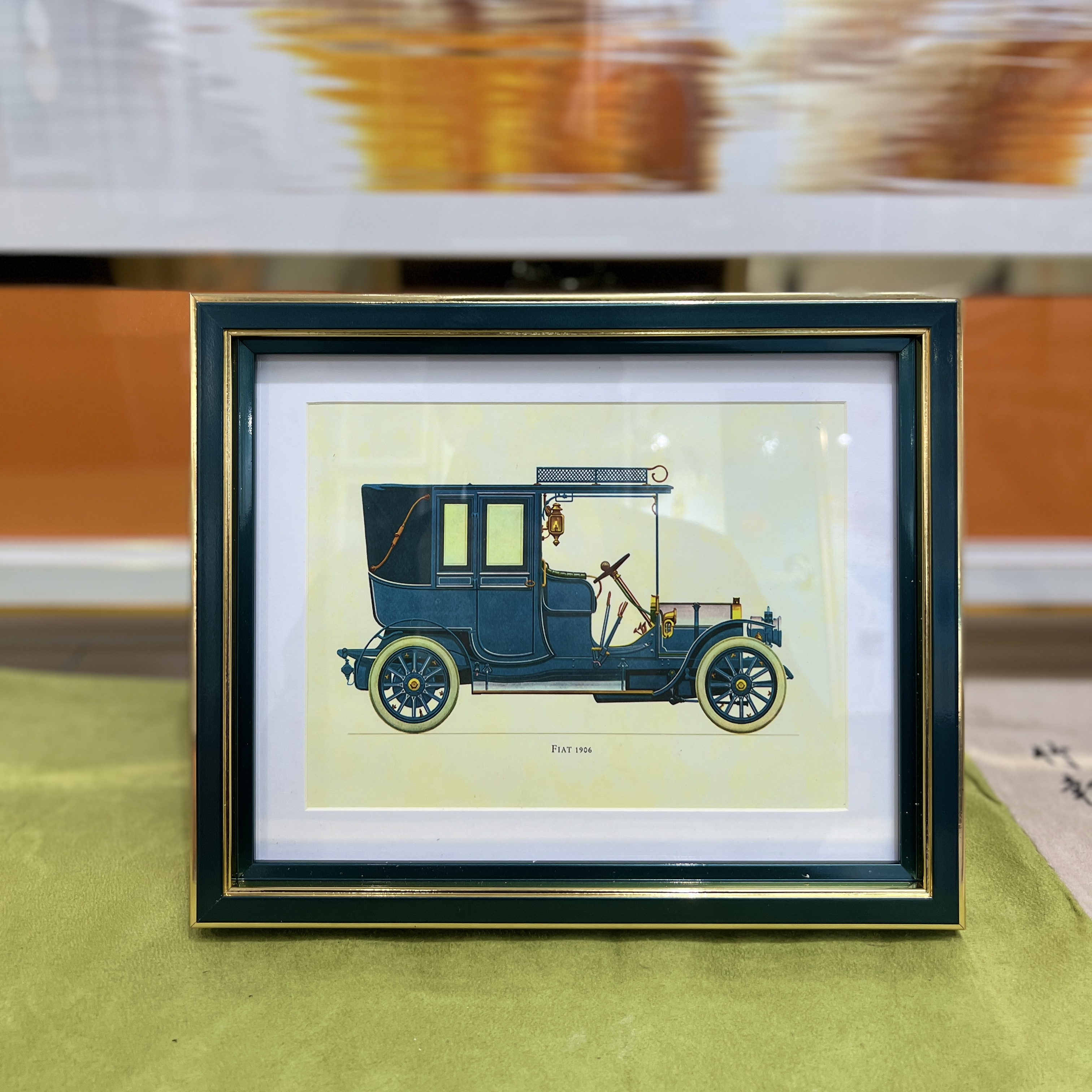 Morandi color department trumpet decorative painting thumbnail