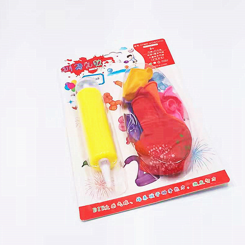 Balloon card with air cylinder, romantic wedding room decoration, birthday party decoration, festive matte thick balloons Item Picture