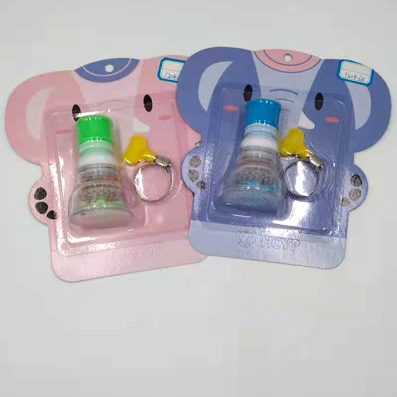 Card-mounted elephant kitchen faucet filter, telescopic nozzle, tap water filter, rotary purifier