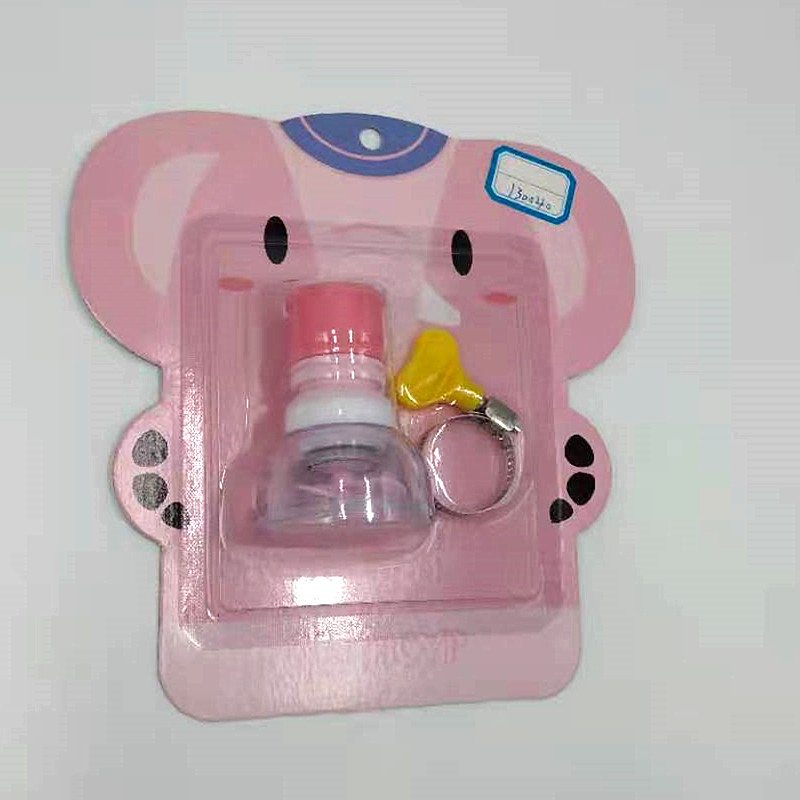 Best-selling card-mounted elephant with a fixator for household kitchen faucet splash prevention, extended nozzle, and filter