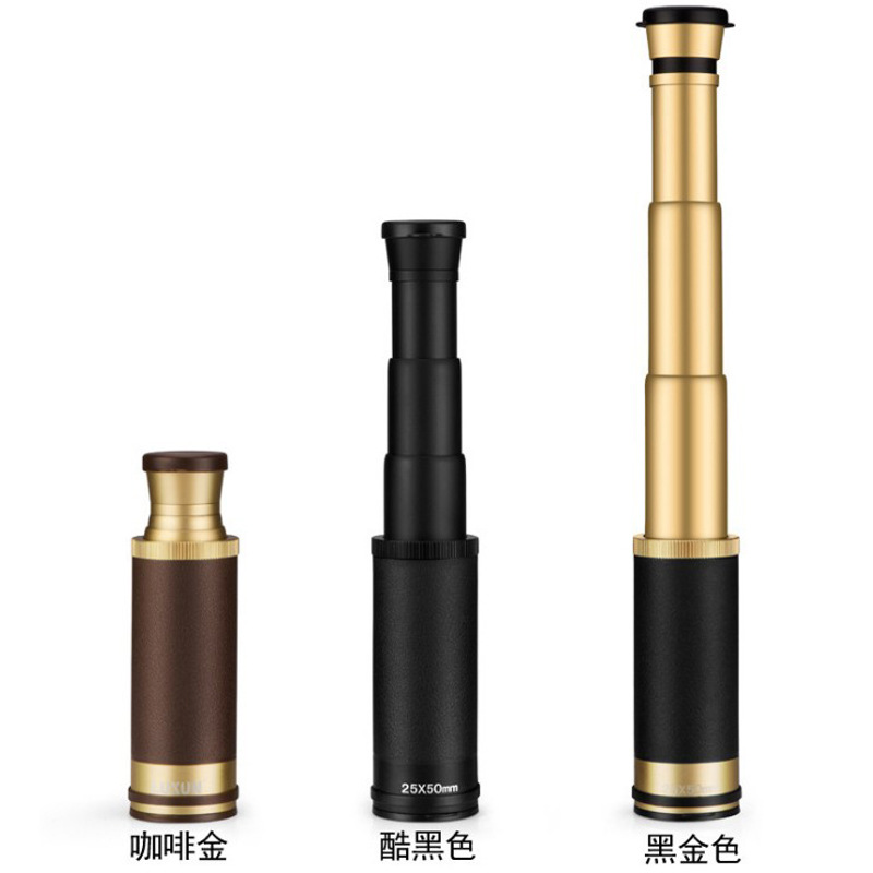 Pirates of the Caribbean Telescope 25x50 Monocular telescopic Portable high-magnification high-definition night vision monocular visitation glasses wyj Application Scenario