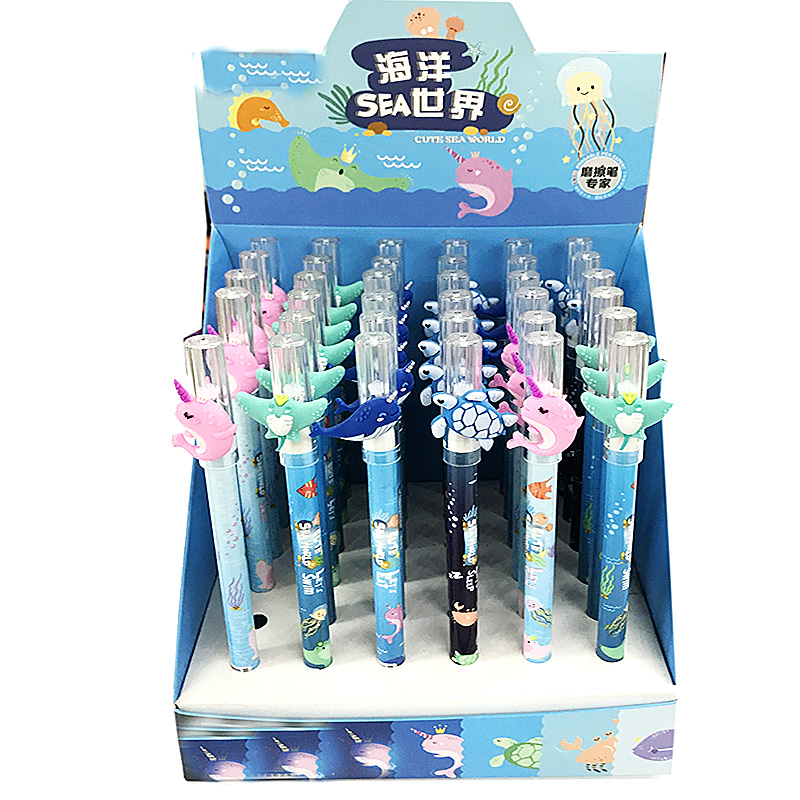 Ocean series blue ink erasable pen erasable neutral pen