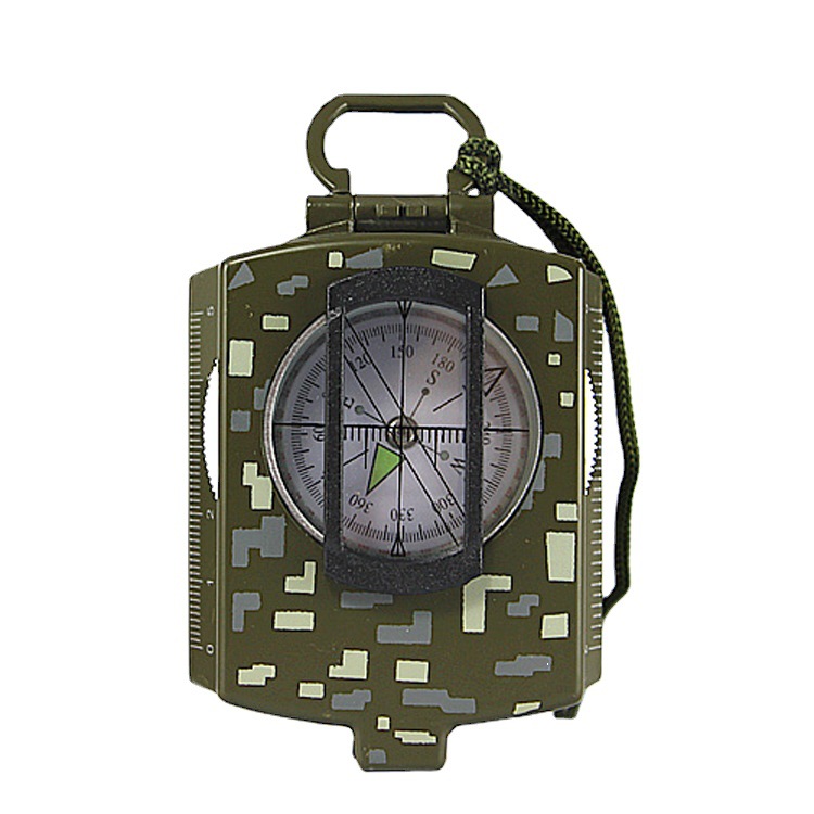 Wholesale American metal compass, high-end folding military standard, Military enthusiast K4580 multi-functional luminous compass Specification image
