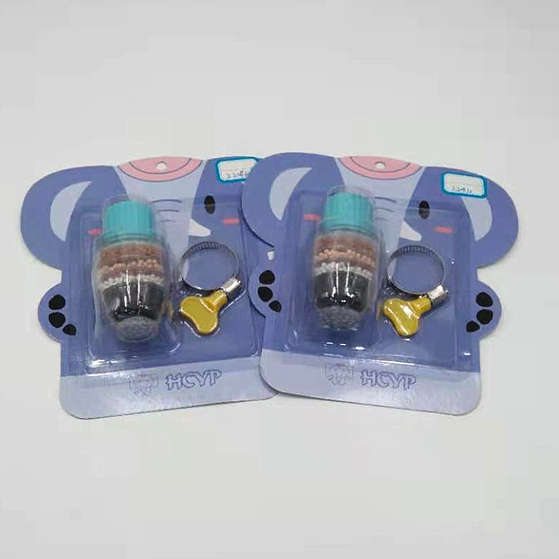 Internet-famous kitchen six-layer faucet filter, household universal tap water purification, anti-splash shower head, water-saving water filter Specification image