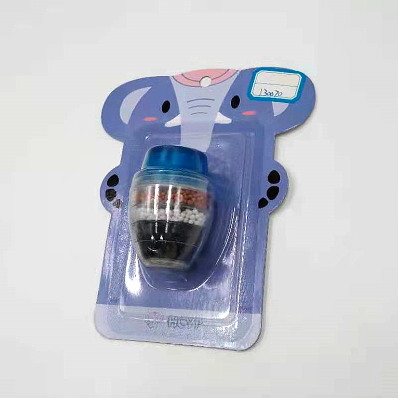 The faucet card is equipped with an elephant filter for tap water filtration, a 6-layer purifier, and a multi-layer activated carbon water filter for home use details Picture