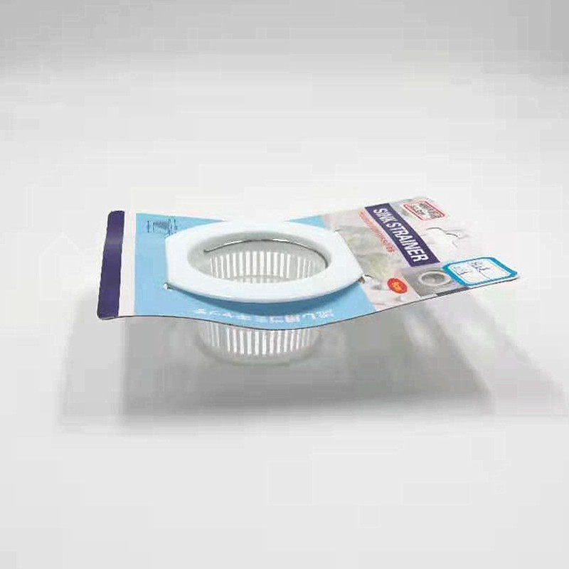 Solid color plastic silicone water drain, kitchen and bathroom filter screen, anti-clogging floor drain, card-mounted dishwashing sink, anti-clogging partition Specification image