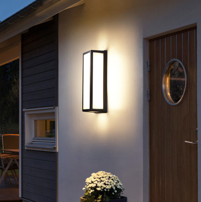 LED exterior wall lamps, waterproof outdoor simple courtyard lamps, modern garden exposed table lamps, villa courtyard lighting lamps Specification image