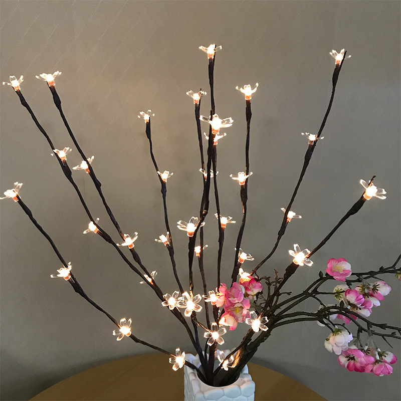 Led Lights Branch Lights Wedding Decoration Lights Christmas Festival Lights 20 Home Ins Decorative Flower Arrangement Branch Lights details Picture