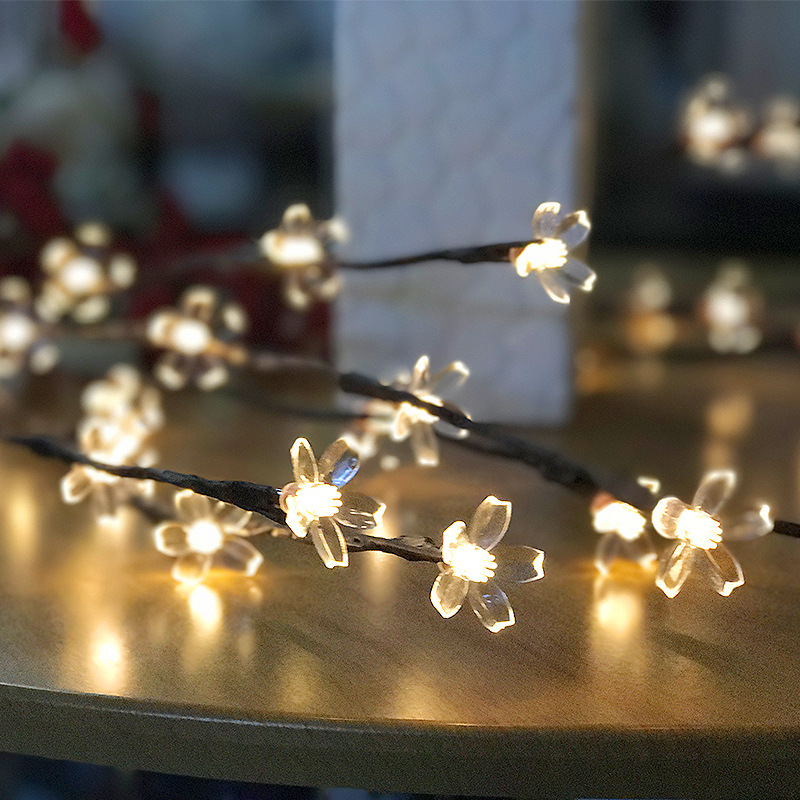 Led Lights Branch Lights Wedding Decoration Lights Christmas Festival Lights 20 Home Ins Decorative Flower Arrangement Branch Lights Specification drawing