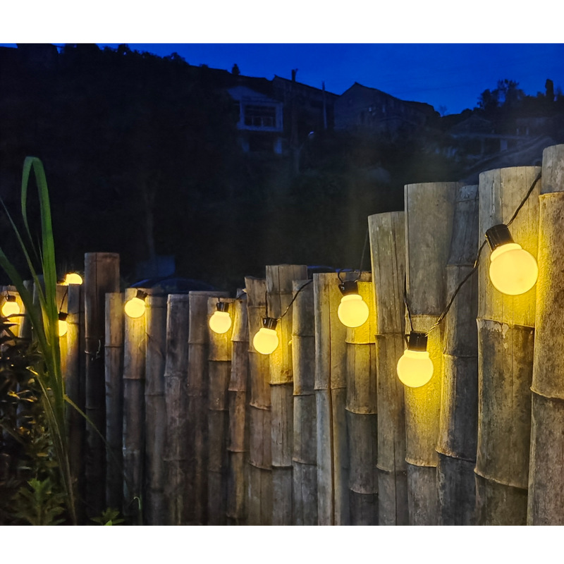 室外LED灯串实物图