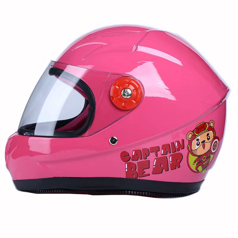 Special sale clearance: Some minor flaws of Yongzu children's helmets and electric bike helmets for winter warmth, detachable neck cartoon Item Picture