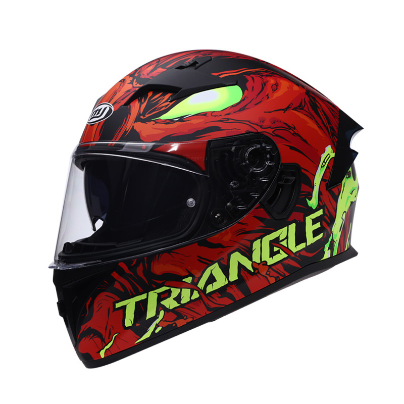 Cross-border foreign trade full helmets, cycling helmets, running helmets, motorcycle helmets, electric Application Scenario