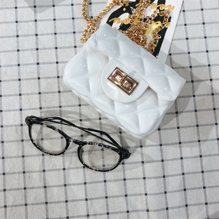 Verano 2021 nuevo mini mini jelly bag crossbody bolso de un hombro versión coreana linger cadena bolsa cambio de pvc bolsa de mujer Item Picture
