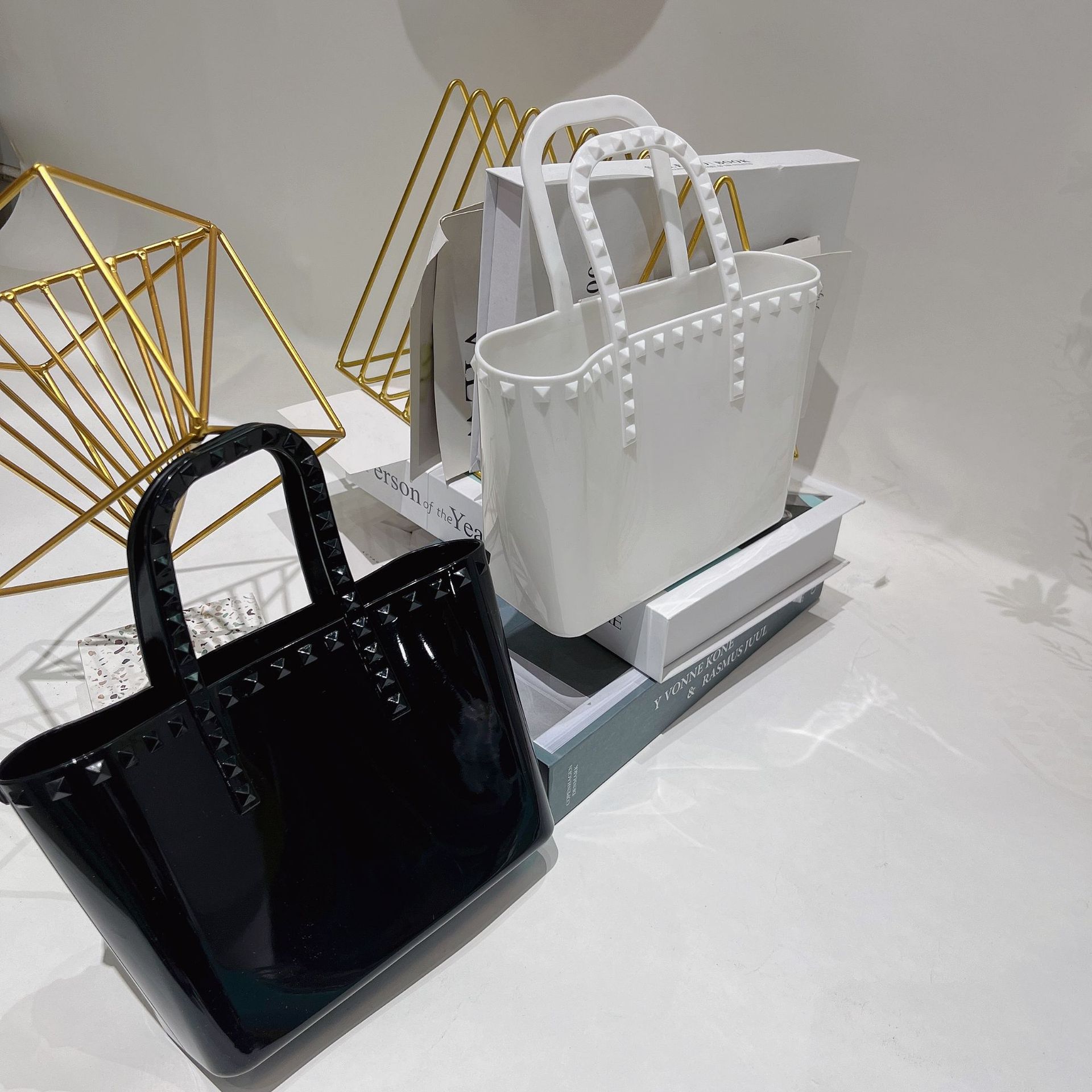 2021 nuevo estilo jelly bag bolsa de mujer cesta de verduras bolsas de color de caramelo bolsas de color del sudeste asiático comercio exterior mini bolso Item Picture