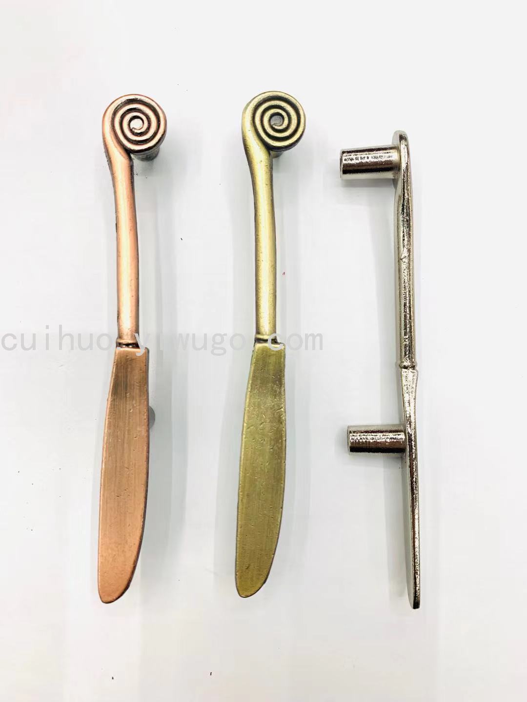 Cuchillos tenedores cucharas nuevos tiradores varios modelos especificaciones tamaño color puede ser personalizado details Picture