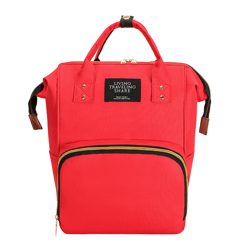 Mommy bag moda multifunción de gran capacidad portátil bolsa de mamá para salir colgante para bebé bolsa de madre para bebé portátil Item Picture