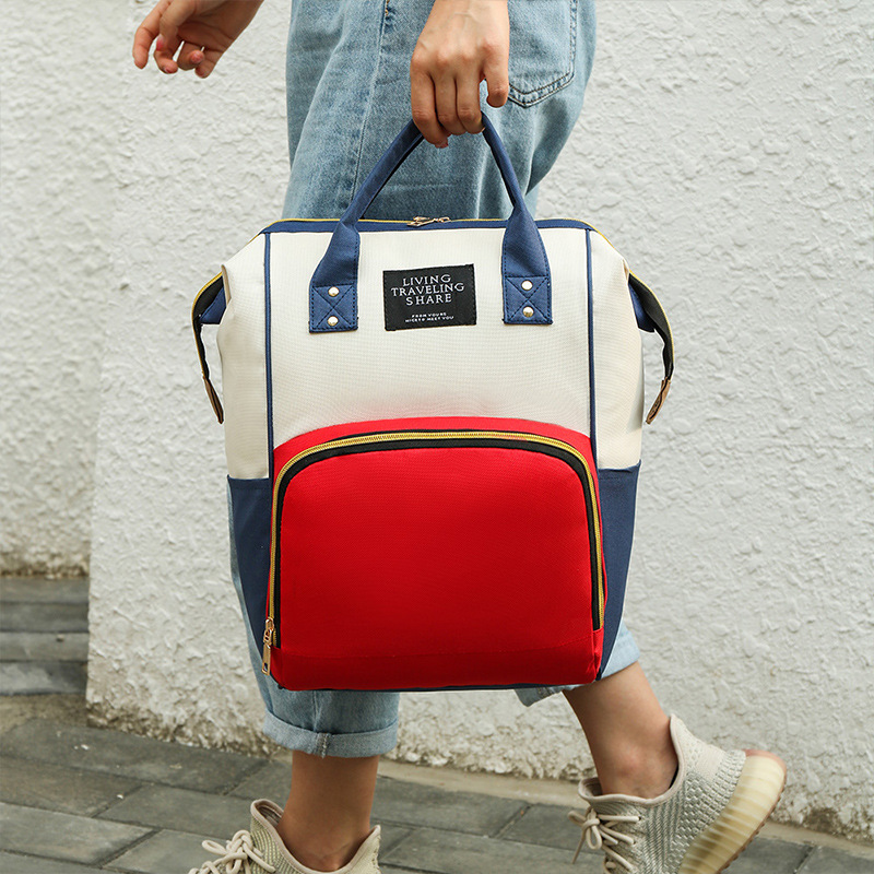Mommy bag moda multifunción de gran capacidad portátil bolsa de mamá para salir colgante para bebé bolsa de madre para bebé portátil Application Scenario