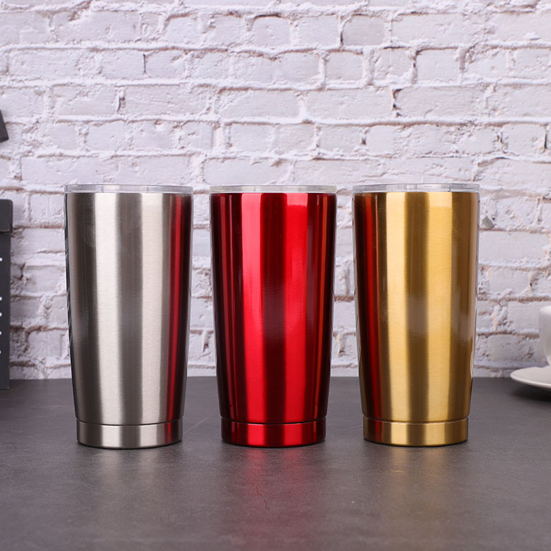 20oz Ice Bully Cup Vacuum cup Men and women creative trend water cup large capacity stainless steel cup
