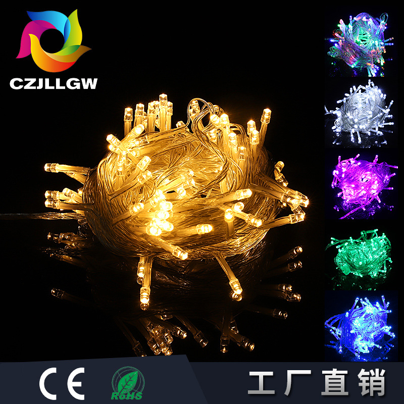Factory wholesale led light string outdoor star lights Christmas lights wedding string lights festive decorative lights flashing thumbnail