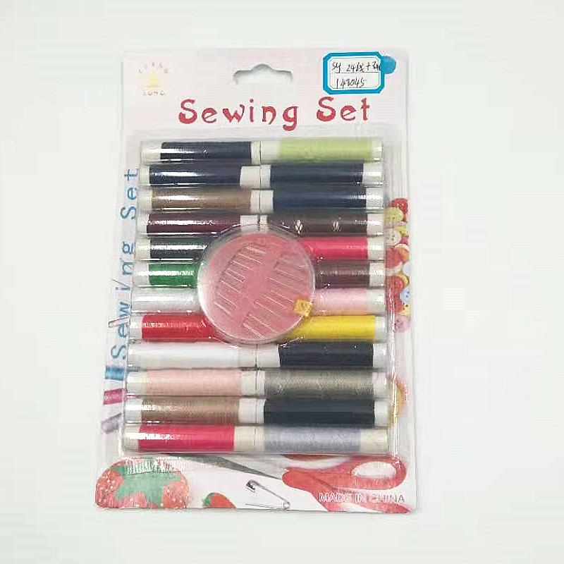 Net popular portable home sewing box sewing kit sewing tool sewing needle and thread combination