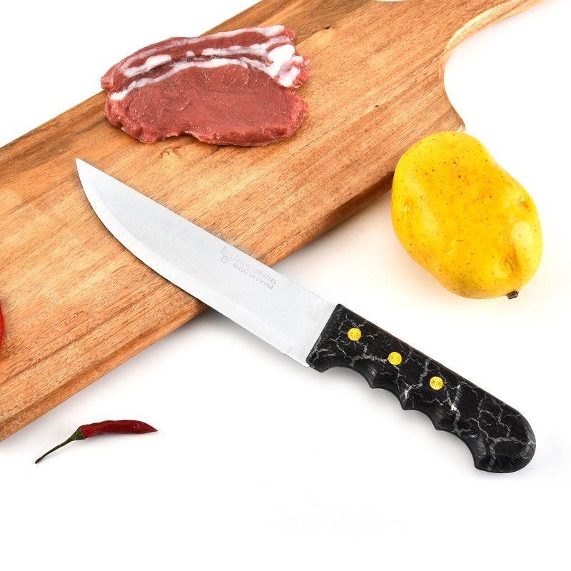 不锈钢厨用刀实物图