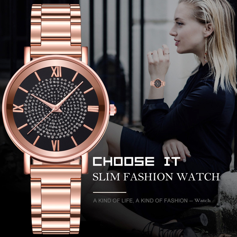 Mantianxing quartz watch casual fashion trend steel band quartz watch