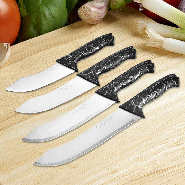 Kitchen knife manufacturers direct kitchen knife supplies technology crack bend kitchen knife stainless steel kitchen knife