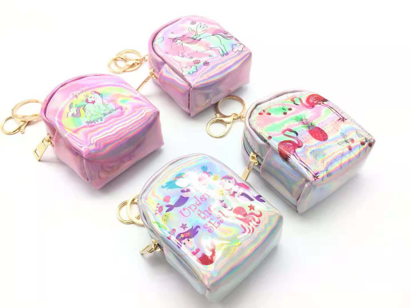 2019 Creative magic coin purse small bag laser mini coin purse in stock
