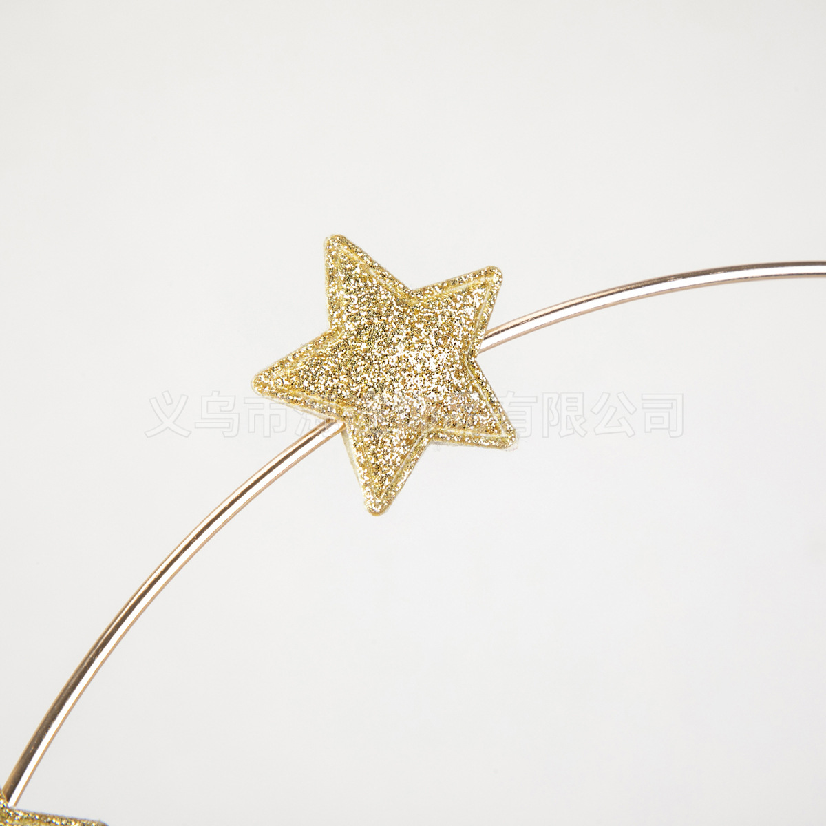 Amazon's best-selling women's Virgin Mary halo double-layer star hair band fashion show, fashionable and exaggerated hair accessory manufacturer wholesale Specification image