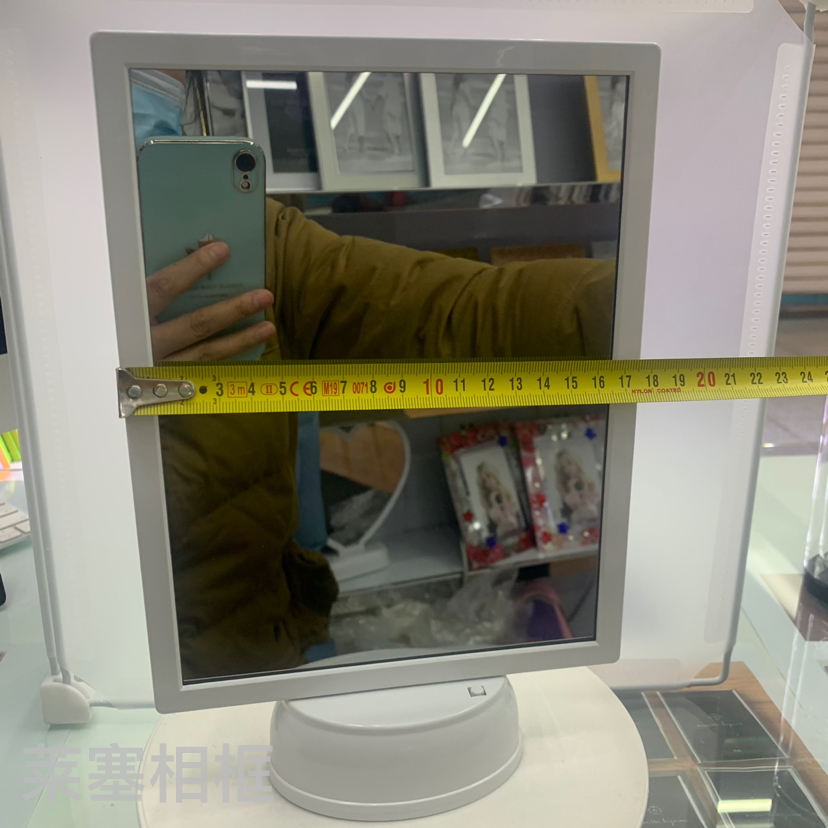 Rectangular LED light creative decorative handicrafts for home living room and bedroom photo magic mirror frame Specification image