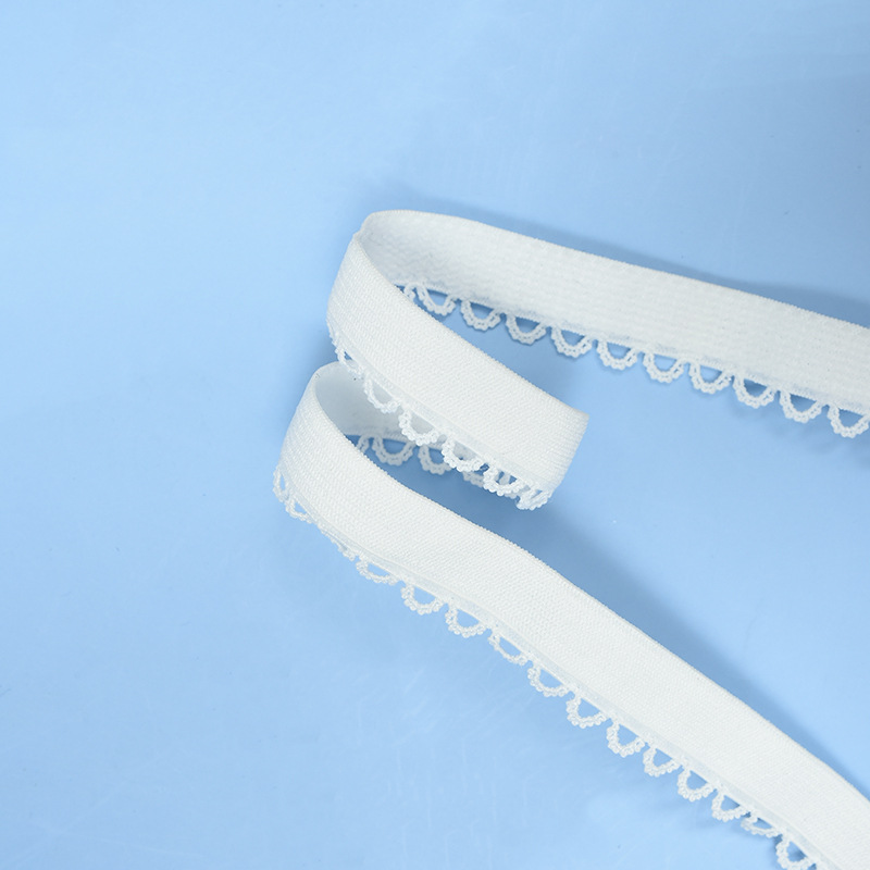 In Stock White Edging Elastic Bag Edging Underwear Underwear Edging Elastic Garment Accessories Lace Webbing Application Scenario