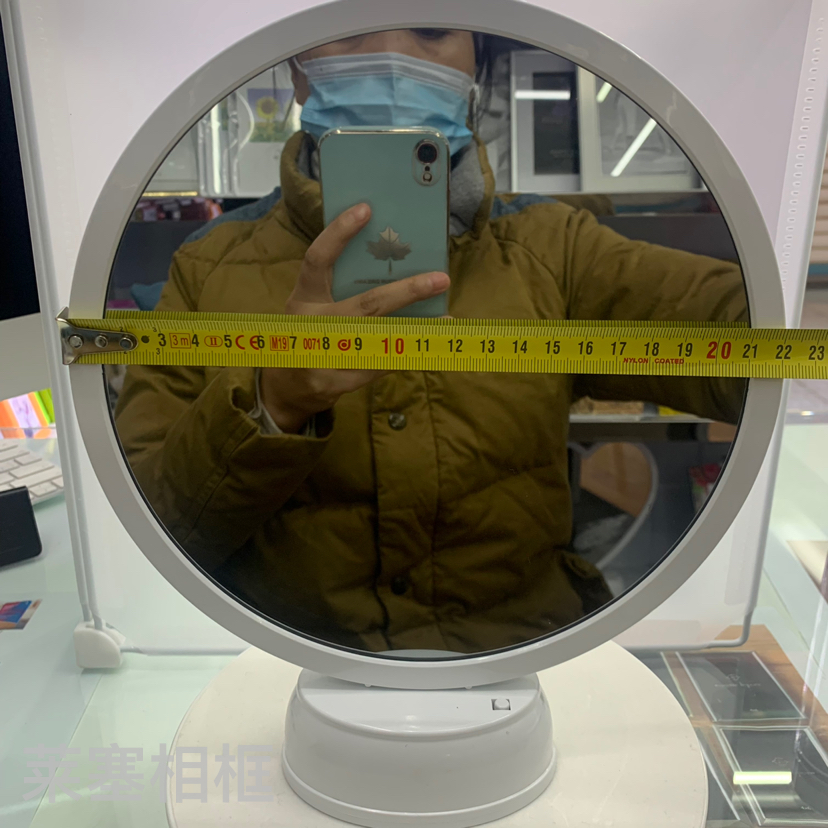 Round led light creative decorative items, handicrafts, home decoration, living room, bedroom photos, magic mirror, photo frame Specification image