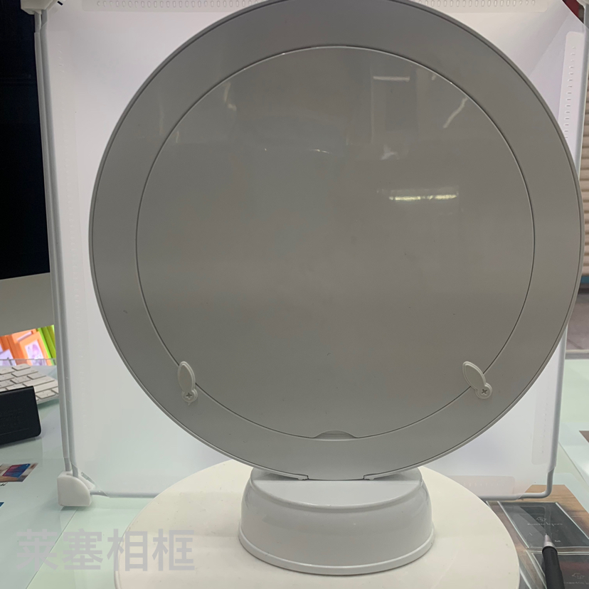 Round led light creative decorative items, handicrafts, home decoration, living room, bedroom photos, magic mirror, photo frame Item Picture