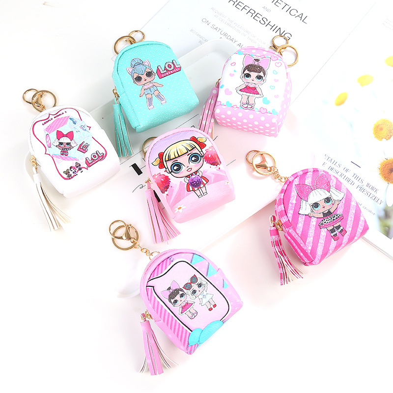 Gift toy earphone bag Anime peripheral toy coin bag Gift Key small wallet Cartoon coin purse in stock