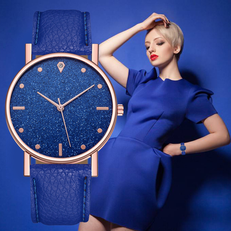 Watch Lady Sky Sky Belt Quartz wrist Watch Gift Watch Lady Watch