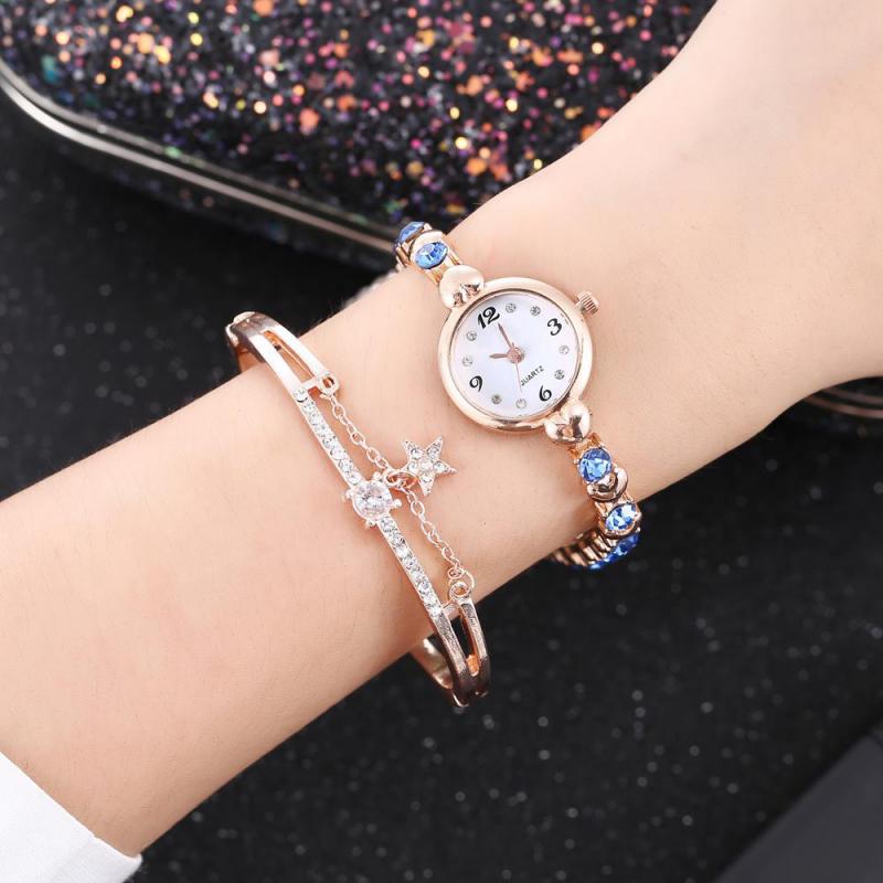 Korean version of the simple women's bracelet fashion women's new tide a popular student jewelry women jewelry watch