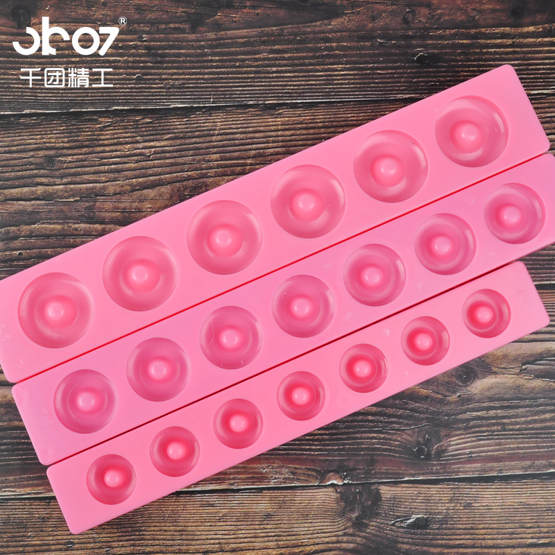 Almond biscuit mould (7-hole medium size)