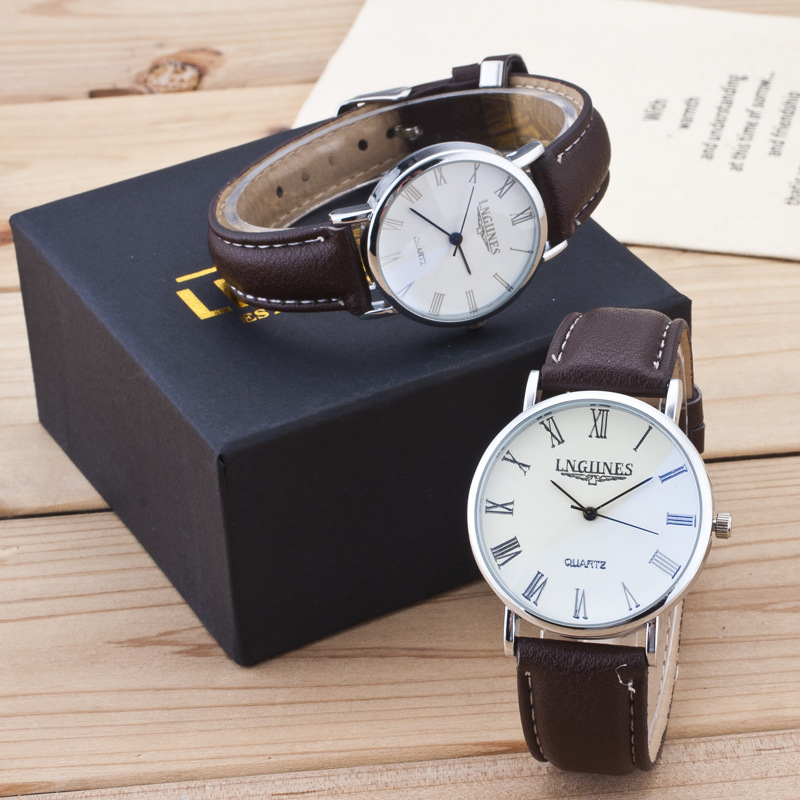 Original single foreign trade boxed processing watch watch a generation of imported high-gloss glass long-term supply of watches