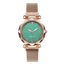 Wish sky watch Sky watch Lady quartz watch lazy magnet watch strap magnet watch