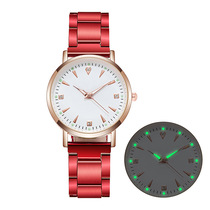 Factory spot cross-border new women's watch women's quartz watch steel band fashion girl quartz watch