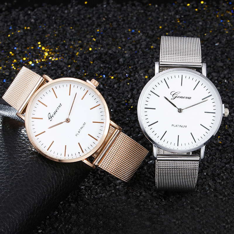 Quartz Geneva Men's and women's quartz Watches