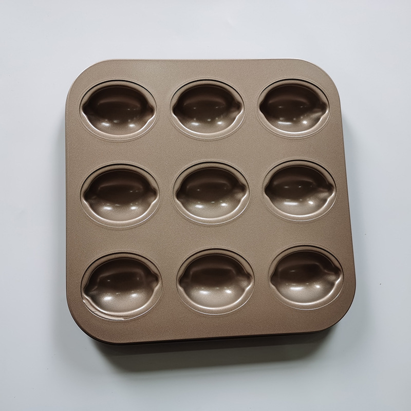 Export trade 9 lemon baking pan non stick cake baking pan even carbon steel baking pan baking tools