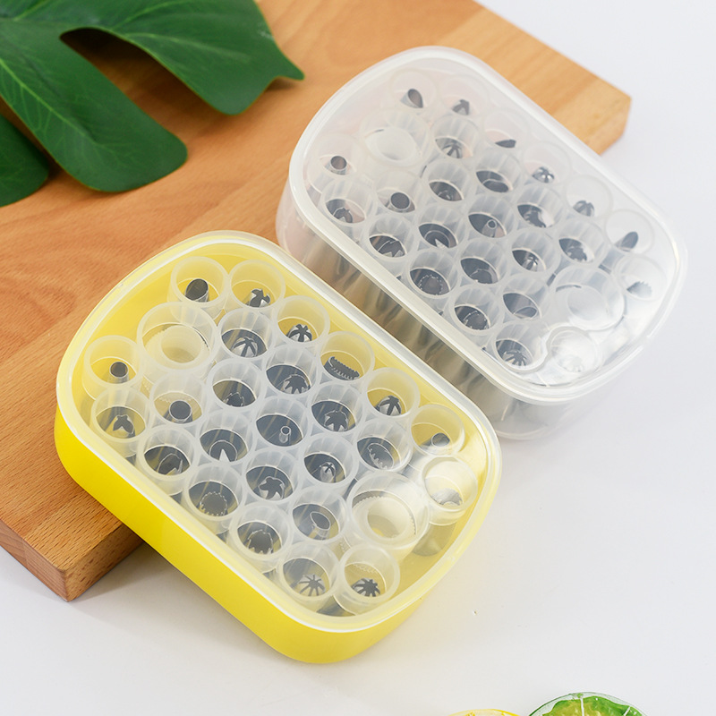 批发 不锈钢裱花嘴套装27件套 烘焙工具 dyi创意蛋糕奶油裱花嘴